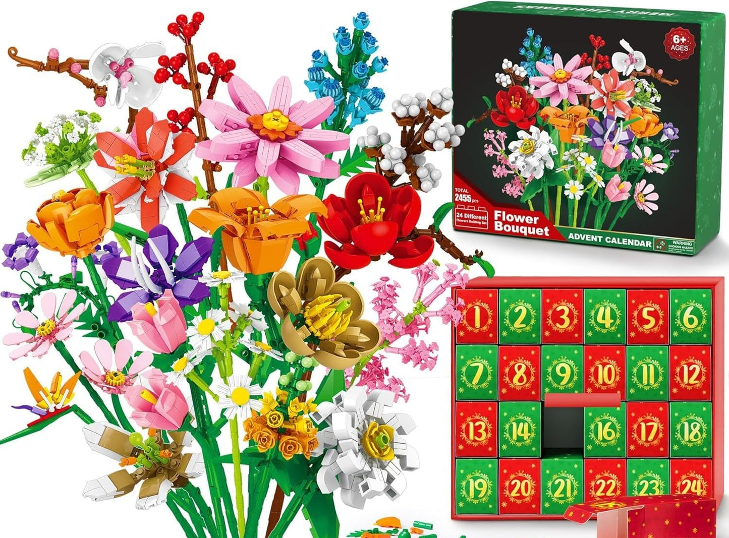 Calendario de Adviento Floral