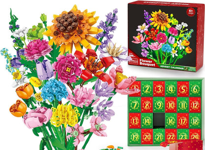 Calendario de Adviento Floral